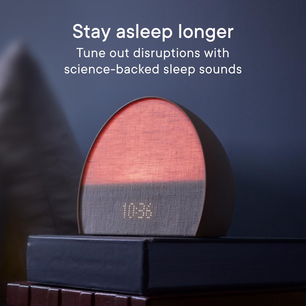 Hatch Restore 2 | Sunrise Alarm Clock | Sound Machine | Bedside Dream Machine | Smart Light | White Noise | Custom Sleep Routines | Dimmable Clock | Deep Sleep | Gentle Alarm | Wake Up Rested | Putty