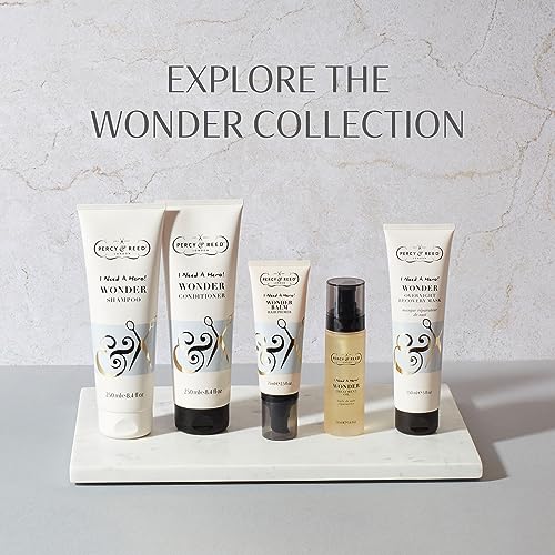 Percy & Reed I Need A Hero! Wonder Overnight Recovery Mask - Transforms Dull Tired Hair with Deep Moisturise and Nourishment - Repairs Damaged & Dry Hair Instantly - 150ml