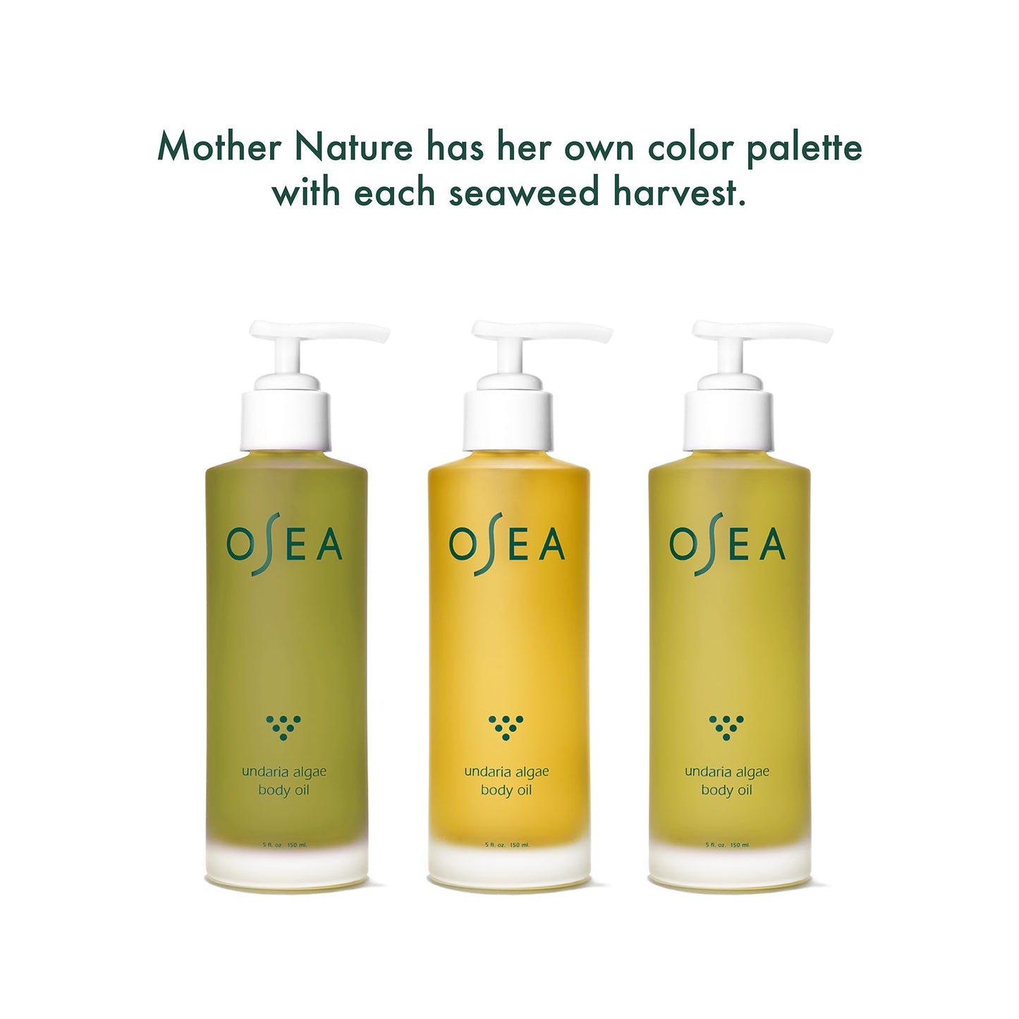 OSEA Undaria Algae Body Oil 5 oz - After Shower Body Oil - Non-Greasy Body Serum & Fast Absorbing Skincare - Clean Beauty & Vegan Seaweed Body Moisturizer for Dry Skin