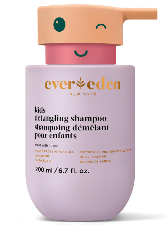 Evereden Kids Shampoo - Detangling, 6.7 fl oz. | Plant Based Kids Haircare | Clean and Non-toxic Ingredients | Natural Kids Shampoo